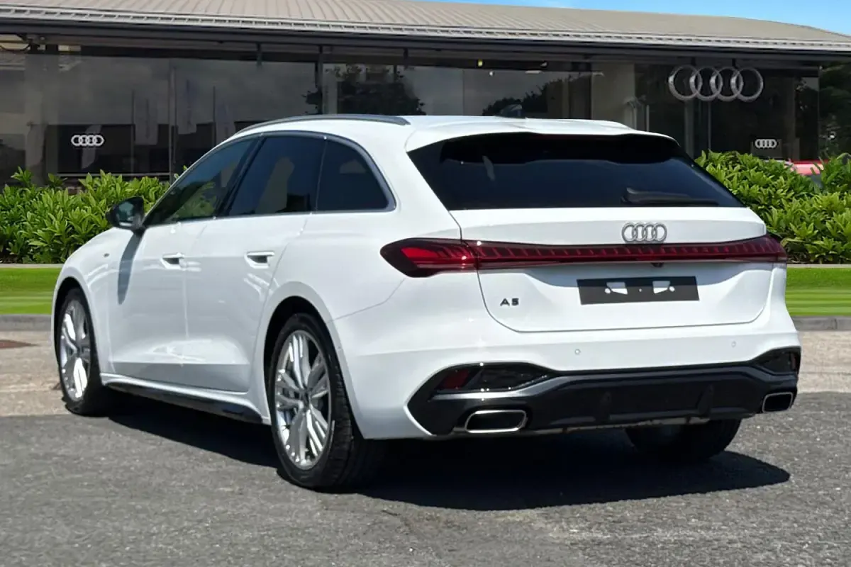 New Audi A5 S-Line 2026 White Estate