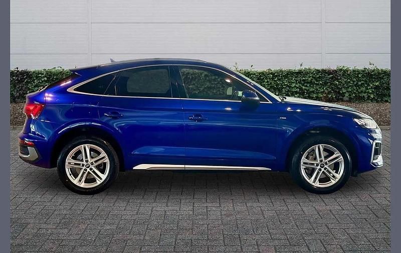 Used Audi Q5 Sportback S-Line 261 HP (191 kW) 2023 Blue SUV