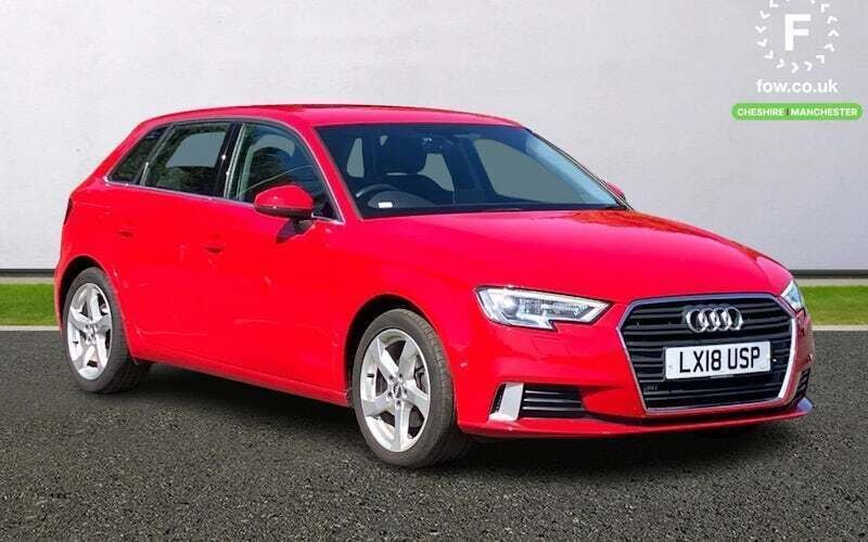 Red Used 2018 Audi A3 Sportback Sport Hatchback | £13,999 (Super price) - Image 1/4