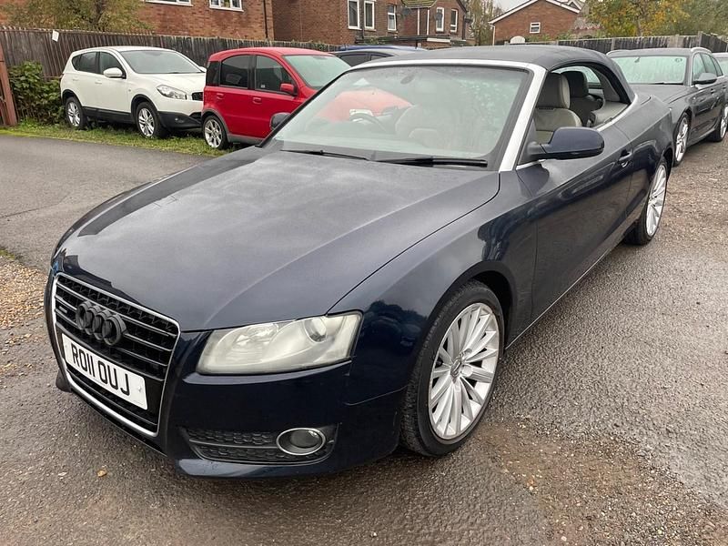 Used Audi A5 Cabriolet 2011 Blue Cabriolet