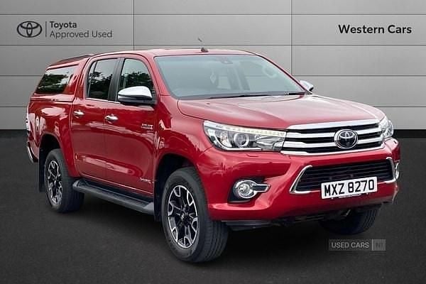 Red Used 2019 Toyota HiLux Pickup | £20,990 (Good price) - Image 1/4