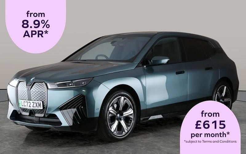 Blue Used 2022 BMW iX M Sport SUV | £39,583 (Good price) - Image 1/3