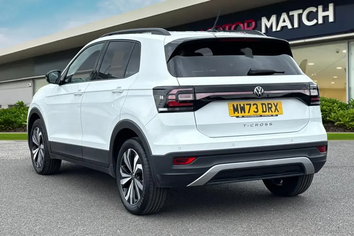 Used VW T-Cross Black Edition 2023 White SUV