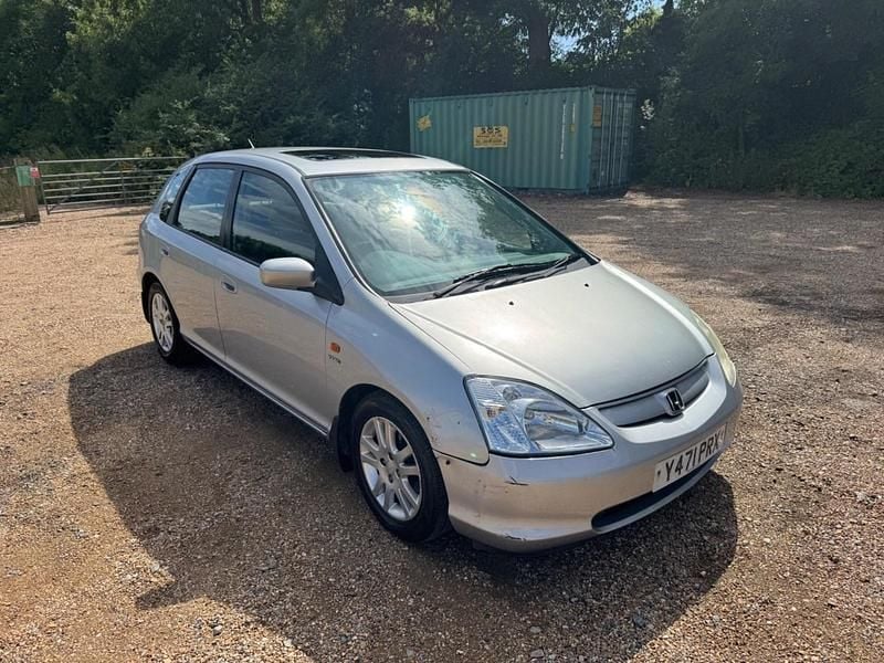 Silver Used 2001 Honda Civic Executive Hatchback | £750 (Expensive) - Image 1/4