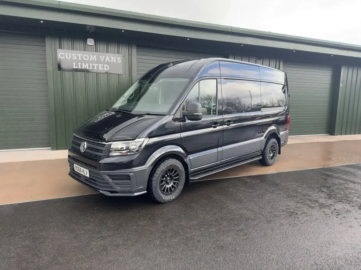 Used VW Crafter Trendline 140 HP (102 kW) 2018 Black Van