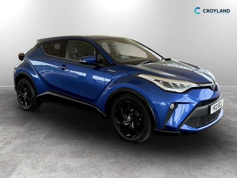 Used Toyota C-HR Design 122 HP (89 kW) 2021 Blue SUV