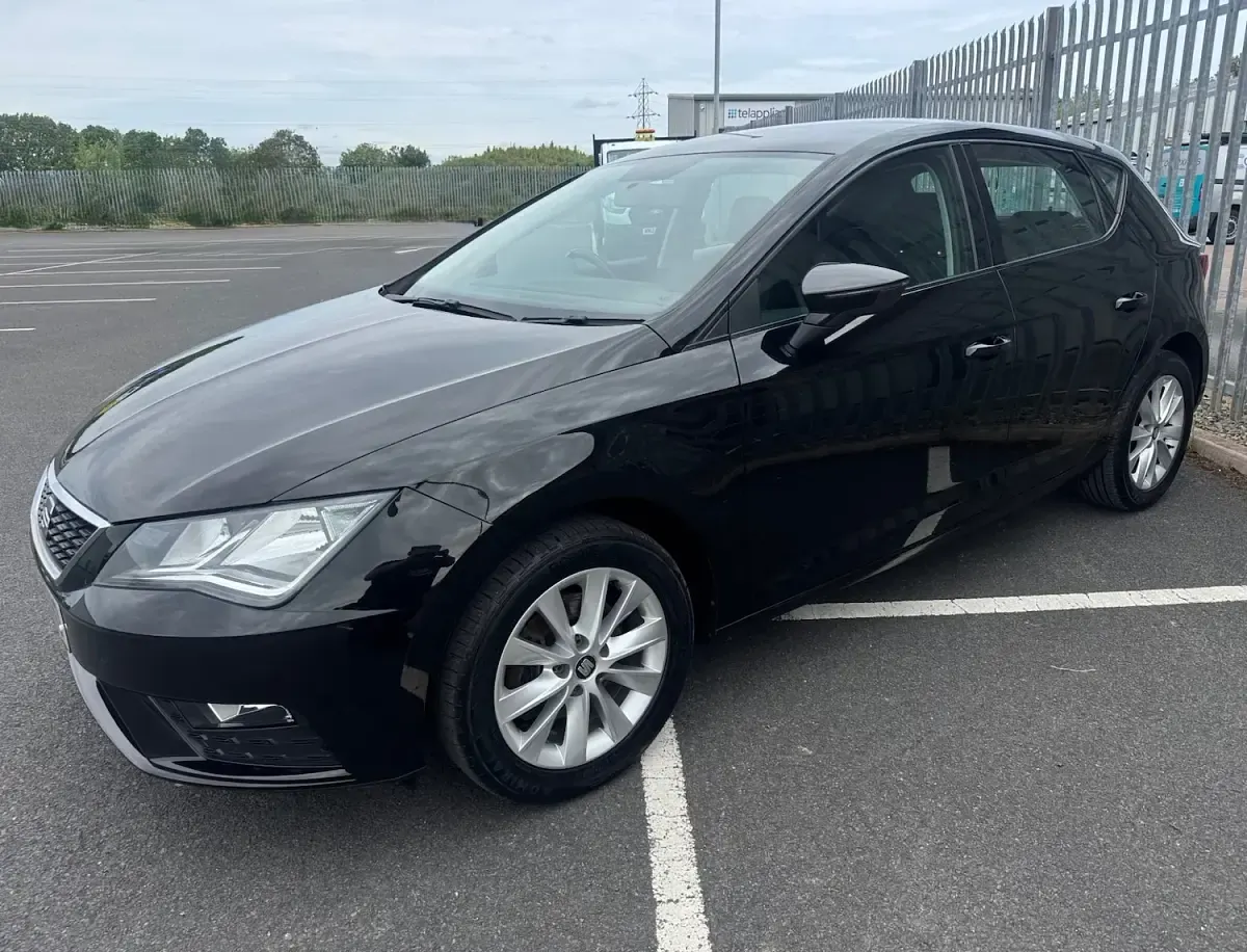 Used Seat Leon SE 130 HP (95 kW) 2019 Black Hatchback