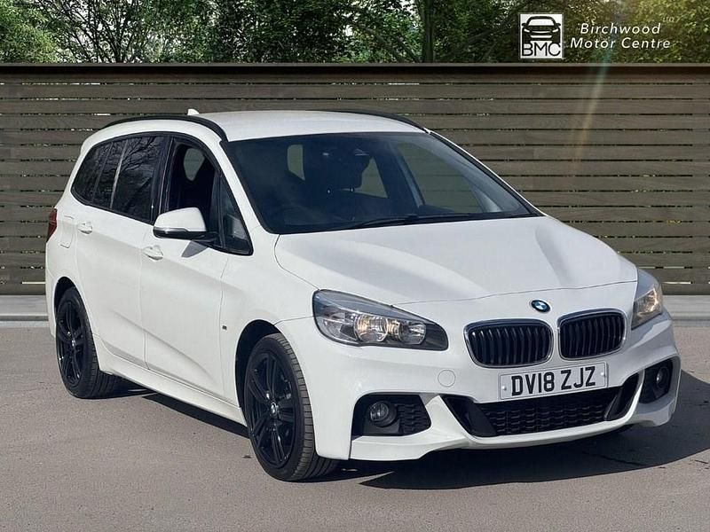 Used BMW 218 M Sport 136 HP (100 kW) 2018 White MPV