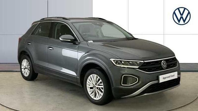 Grey Used 2022 VW T-Roc Life SUV | £18,175 (Fair price) - Image 1/4