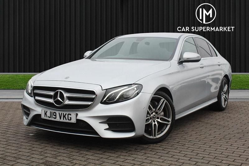 Used Mercedes E200 AMG line 184 HP (135 kW) 2019 Silver Sedan
