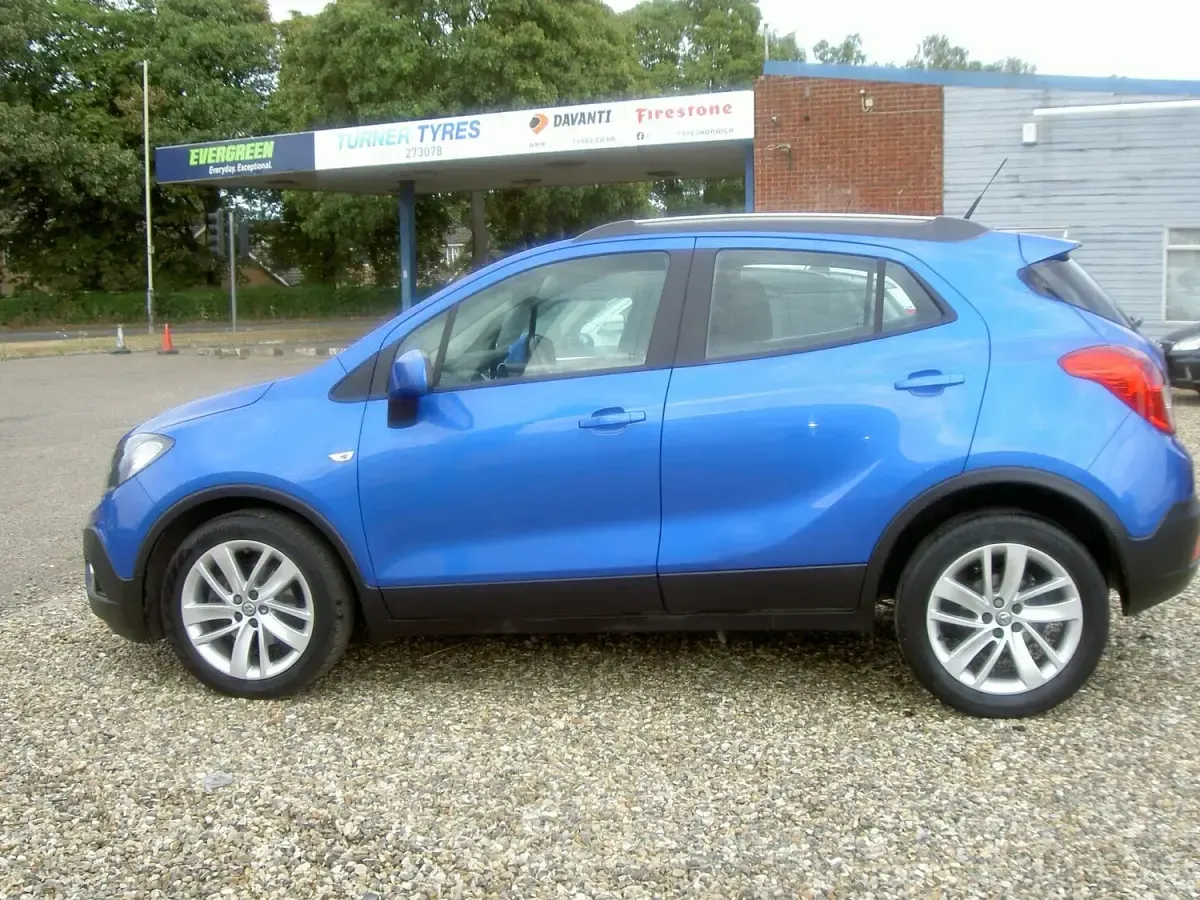 Used Vauxhall Mokka 152 HP (111 kW) 2016 Blue SUV
