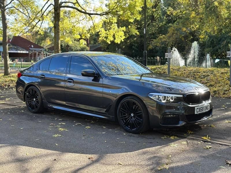 Grey Used 2018 BMW 520 M Sport Sedan | £13,495 (A bit pricey) - Image 1/4