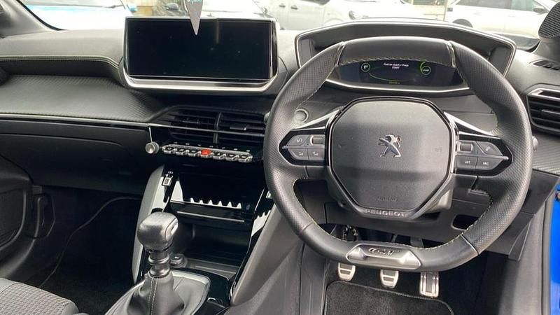 Blue Used 2022 Peugeot 208 GT Hatchback | £14,184 (Fair price) - Image 1/4