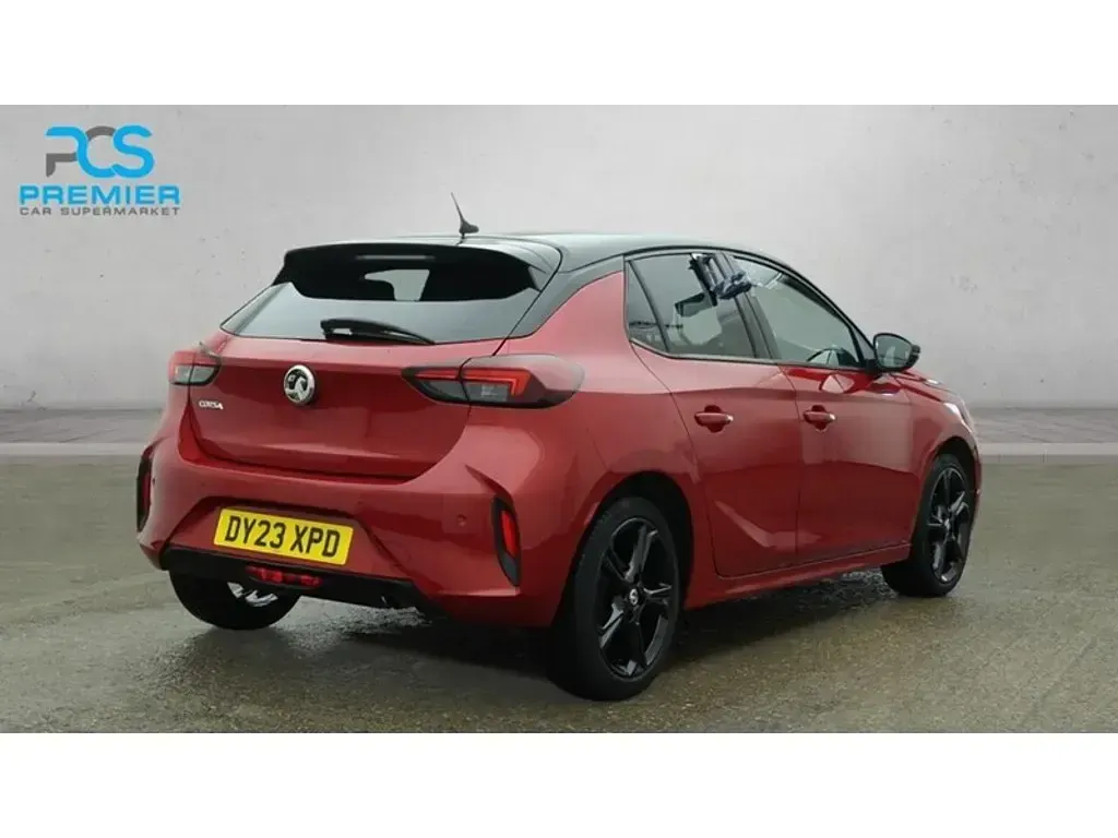 Used Vauxhall Corsa 2023 Crimson red (metallic paint) Hatchback