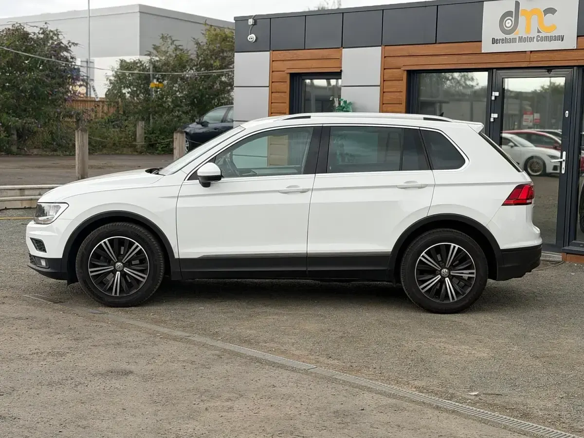 Used VW Tiguan SE 125 HP (91 kW) 2018 White SUV