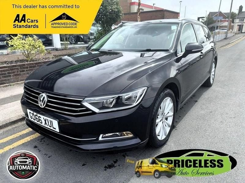 Black Used 2017 VW Passat Business Estate | £14,495 (Good price) - Image 1/4