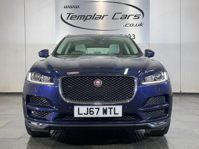 Used Jaguar F-Pace Portfolio 250 HP (183 kW) 2017 Blue SUV