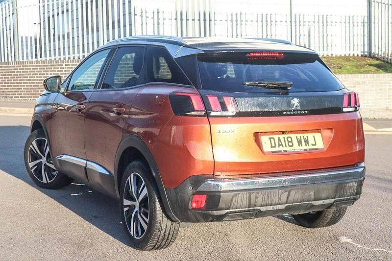 Yellow Used 2018 Peugeot 3008 Allure SUV | £9,799 (Fair price) - Image 1/4