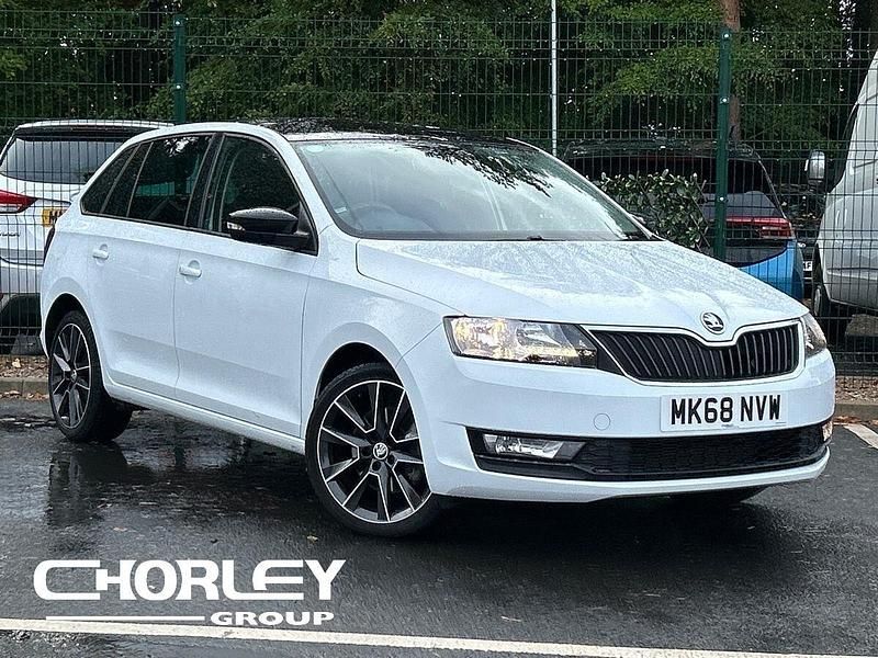 White Used 2018 Skoda Rapid Sport Hatchback | £9,794 (Fair price) - Image 1/4