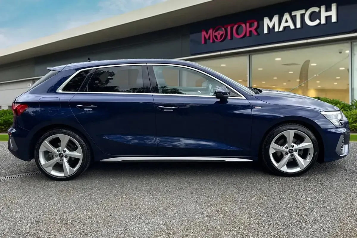 Used Audi A3 S-Line 2023 Blue Sedan