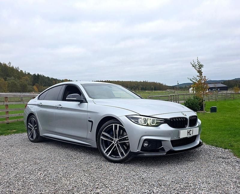 Silver Used 2018 BMW 420 Gran Coupé M Sport Coupe | £14,990 (A bit pricey) - Image 1/4