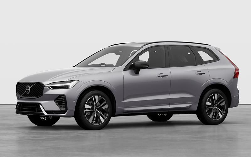 Aurora silver New 2025 Volvo XC60 Plus SUV | £55,630 - Image 1/3