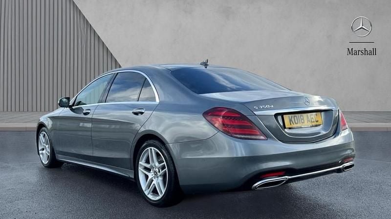 Used Mercedes S350 Executive 286 HP (210 kW) 2018 Selenite grey metallic Sedan