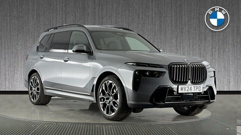 Grey Used 2024 BMW X7 M Sport SUV | £70,999 (Good price) - Image 1/4