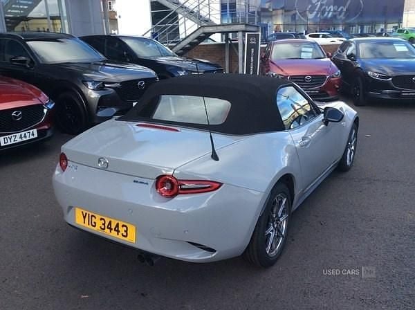 New Mazda MX5 Exclusive-Line 132 HP (97 kW) 2025 Grey Cabriolet