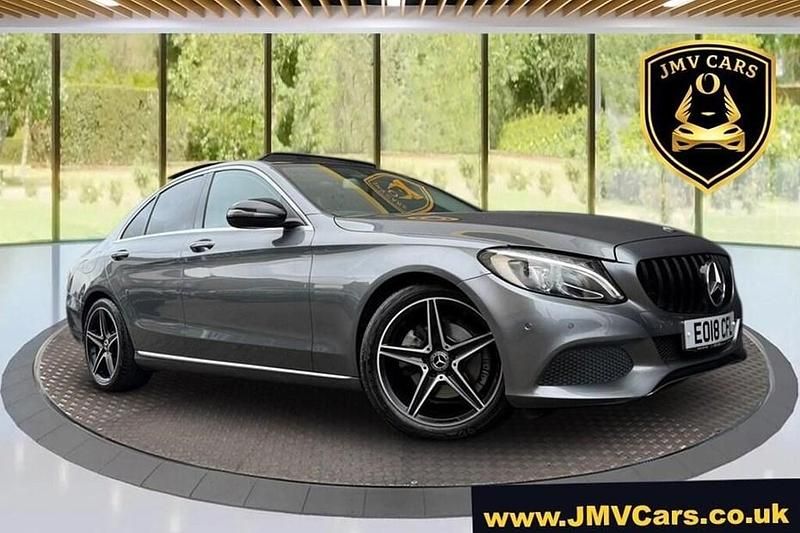 Used Mercedes C220 Premium 170 HP (125 kW) 2018 Grey Sedan