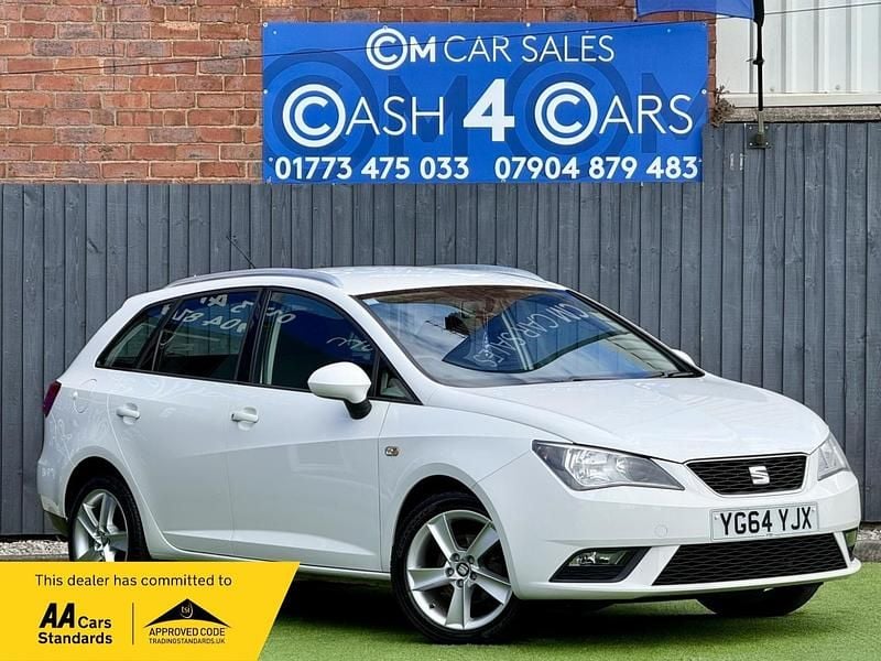 Used Seat Ibiza ST 2014 White Estate