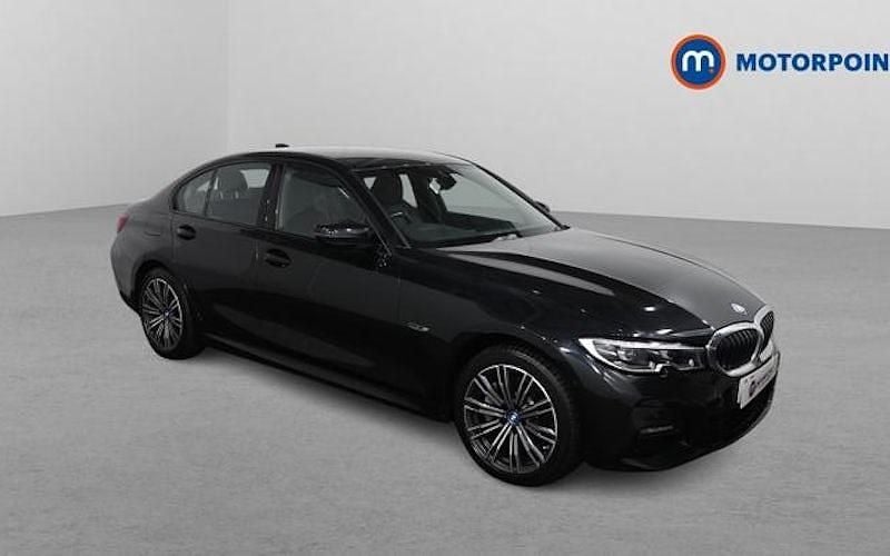 Used BMW 330e M Sport 292 HP (214 kW) 2021 Black Sedan