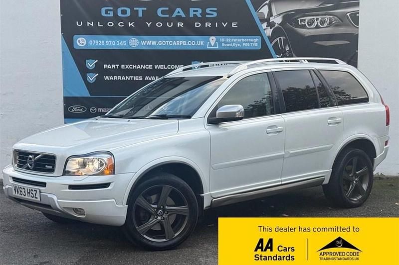 White Used 2013 Volvo XC90 R-Design SUV | £7,495 (Fair price) - Image 1/1