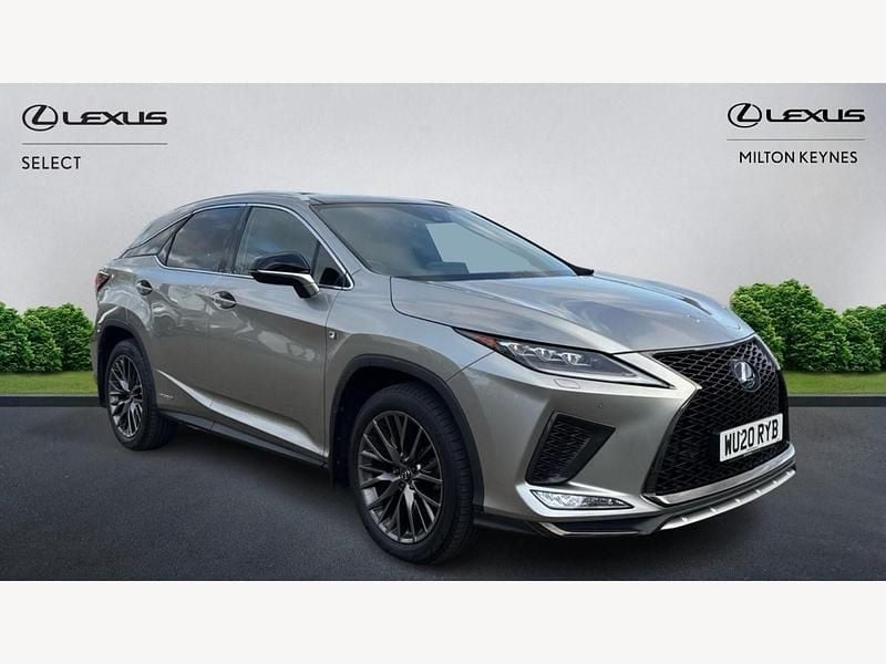 Used Lexus RX450h Sport Line 2020 Silver SUV
