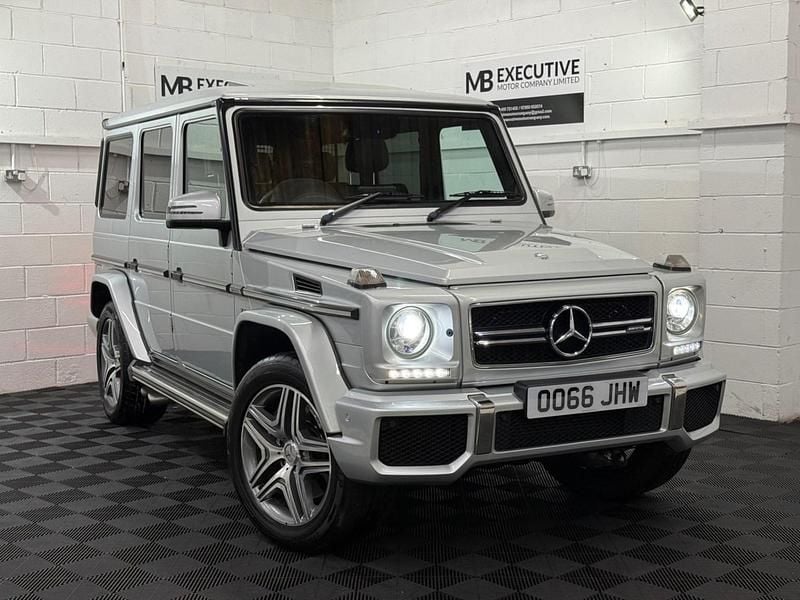 Silver Used 2016 Mercedes G63 AMG SUV | £49,990 - Image 1/4