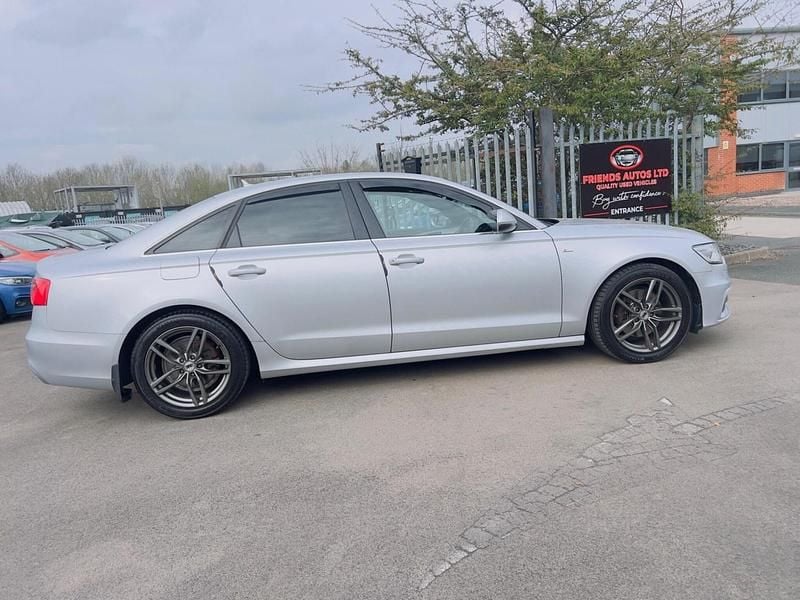 Used Audi A6 S-Line 2013 Silver Sedan