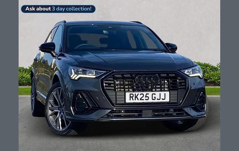 Grey Used 2025 Audi Q3 Black Edition SUV | £37,088 (Fair price) - Image 1/4