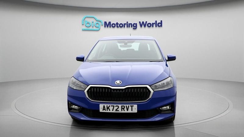 Used Skoda Fabia Comfort 109 HP (80 kW) 2022 Blue Hatchback