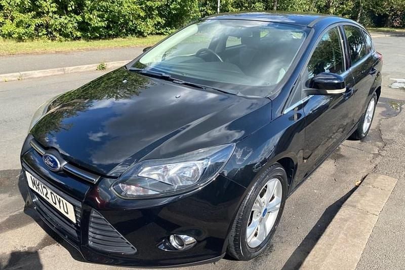 Black Used 2012 Ford Focus Zetec Hatchback | £3,395 (Good price) - Image 1/1