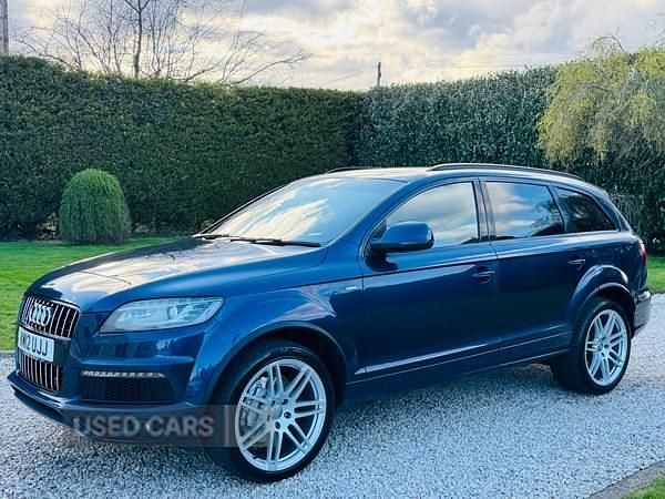 Used Audi Q7 S-line plus 204 HP (150 kW) 2012 Blue SUV