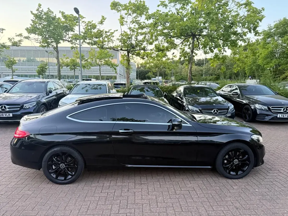 Used Mercedes C220 Premium 2018 Black Coupe