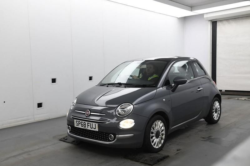 Used Fiat 500 Lounge 69 HP (50 kW) 2018 Grey Hatchback