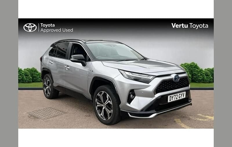 Silver Used 2022 Toyota RAV4 Hybrid SUV | £29,138 (A bit pricey) - Image 1/4