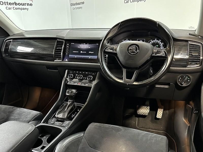 Used Skoda Kodiaq SE L 150 HP (110 kW) 2018 White SUV