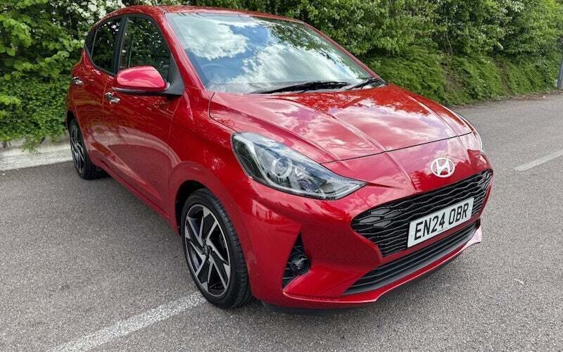 Red Used 2024 Hyundai i10 Premium Hatchback | £16,495 (A bit pricey) - Image 1/4
