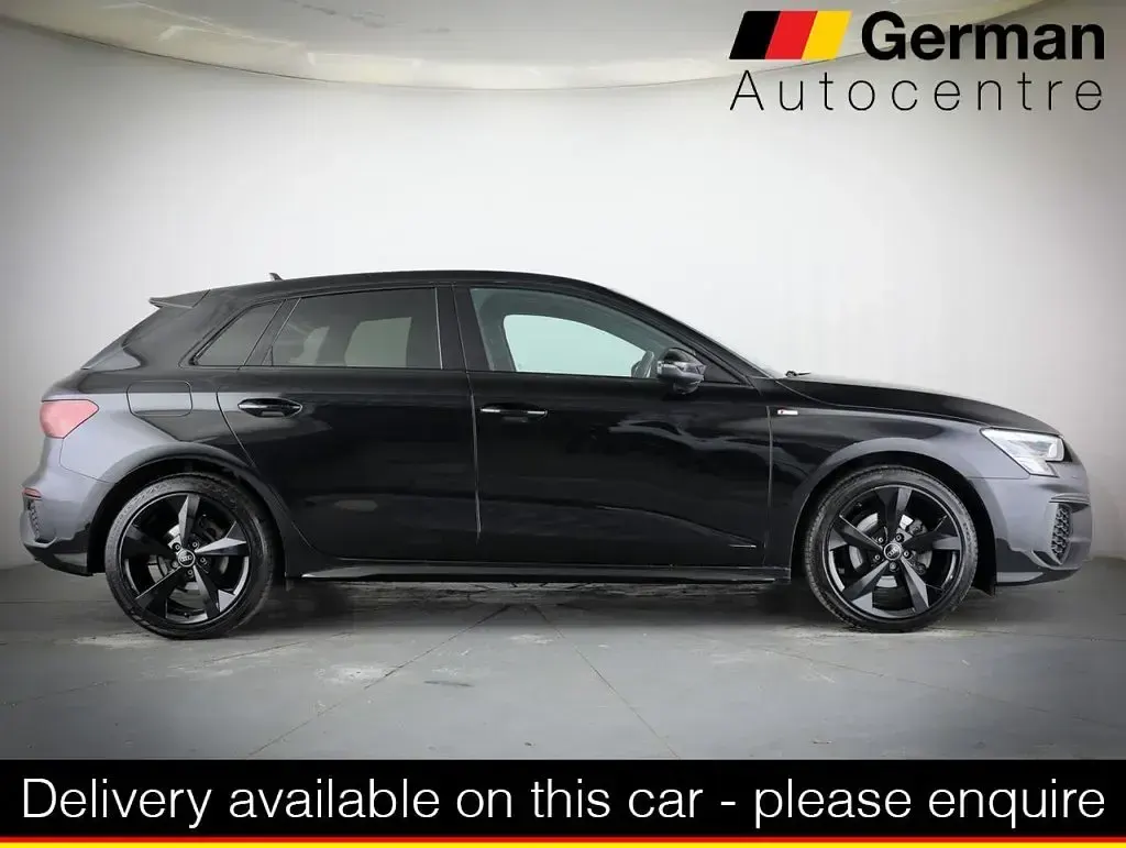 Used Audi A3 Sportback S-Line 110 HP (80 kW) 2023 Black Hatchback