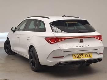 Used Cupra Leon 150 HP (110 kW) 2023 White Estate