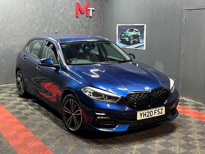 Used BMW 116 Sport Line 2020 Blue Hatchback