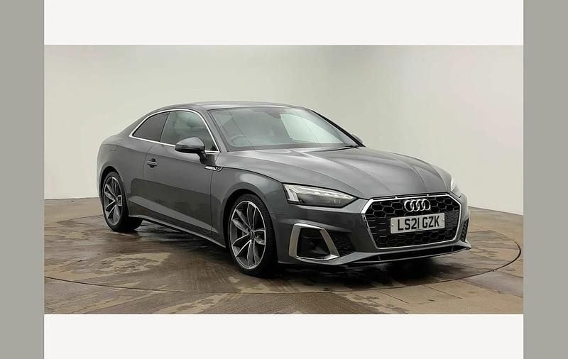 Grey Used 2021 Audi A5 S-Line Coupe | £19,995 (Super price) - Image 1/4