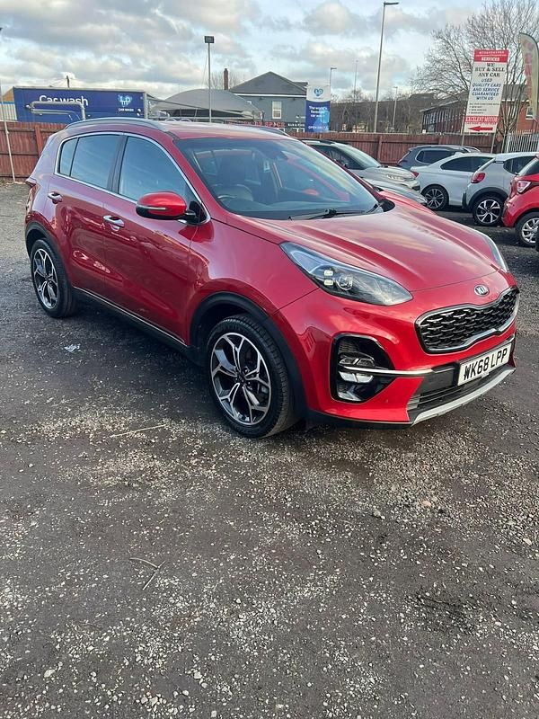 Used Kia Sportage GT-Line 174 HP (127 kW) 2018 Red SUV
